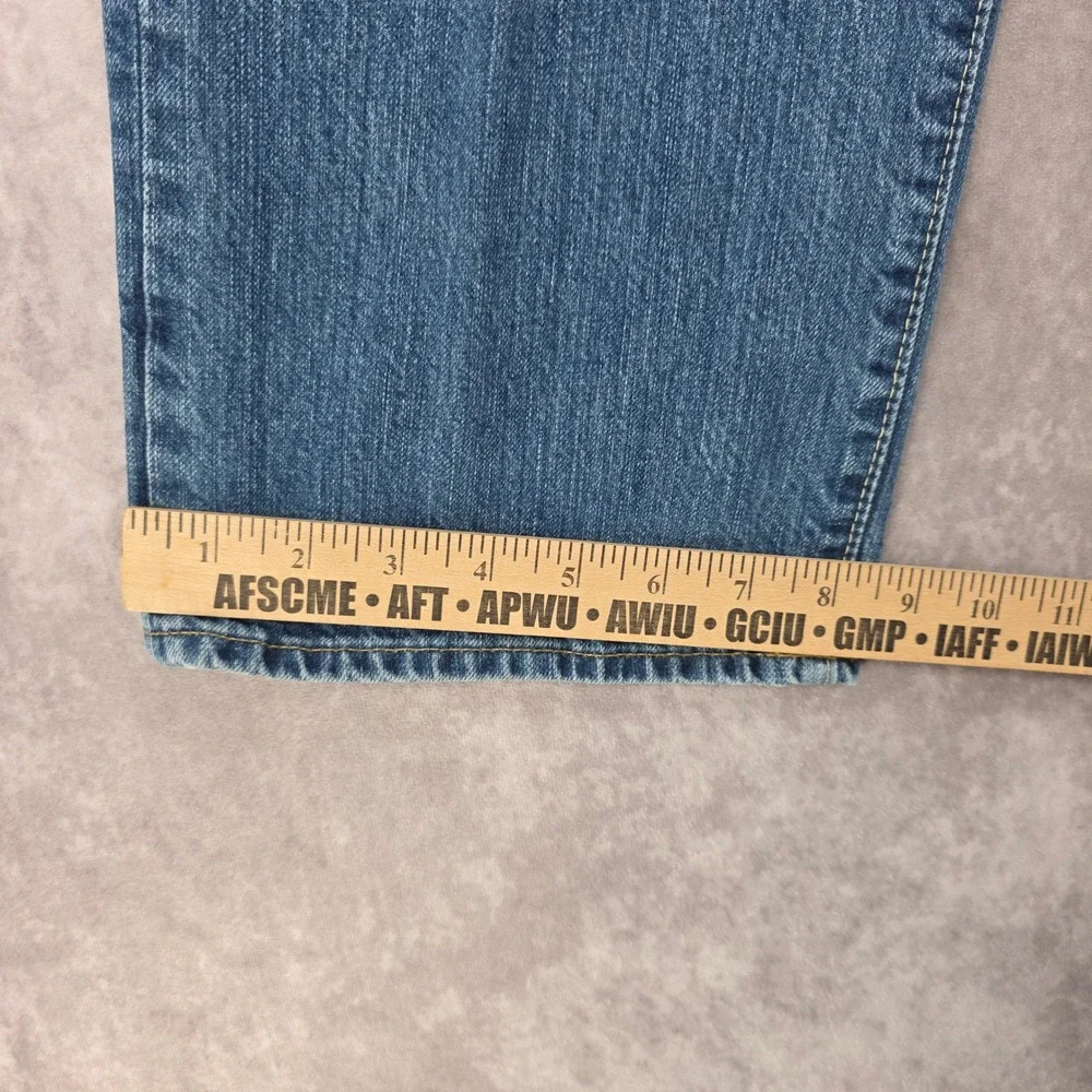 Polo Ralph Lauren Selvedge Jeans Mens 36x30 Straight Leg Medium Wash Fits 40x31